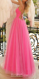 A-line Spaghetti Straps New Unique Popular Elegant Evening Formal Long Prom Dresses PD1420