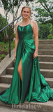 Charming Green Simple Free Custom Unique Elegant Party Long Women Evening Prom Dresses PD890