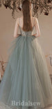 Spaghetti Straps A-line Modest Fairy New Long Women Evening Prom Dresses PD845